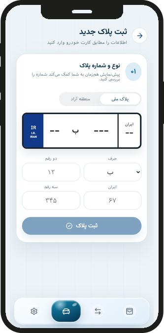 ثبت پلاک پارکینوکس